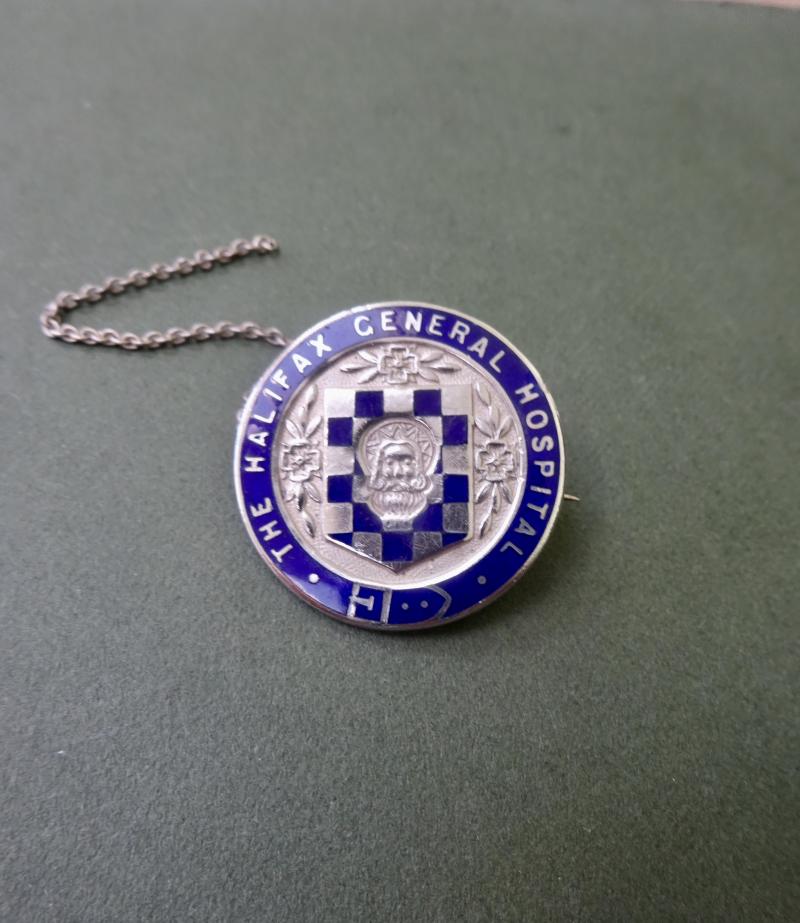 The Halifax General Hospital ,Silver Nurses Badge