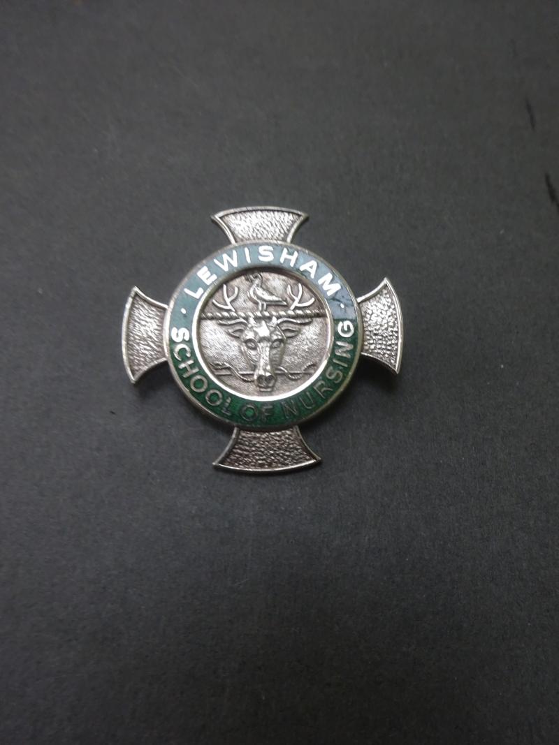 Lewisham School of Nursing,Silver Enrolled Nurses Badge