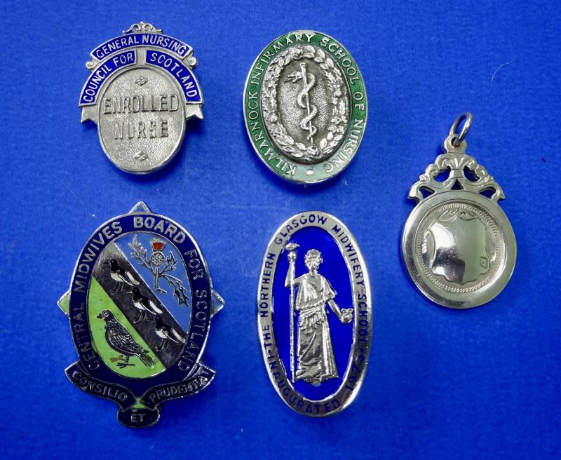 Kilmarnock Enrolled Nurse/ Northern Glasgow Midwifery School/ Mary Morrison Silver Medal Prize group.