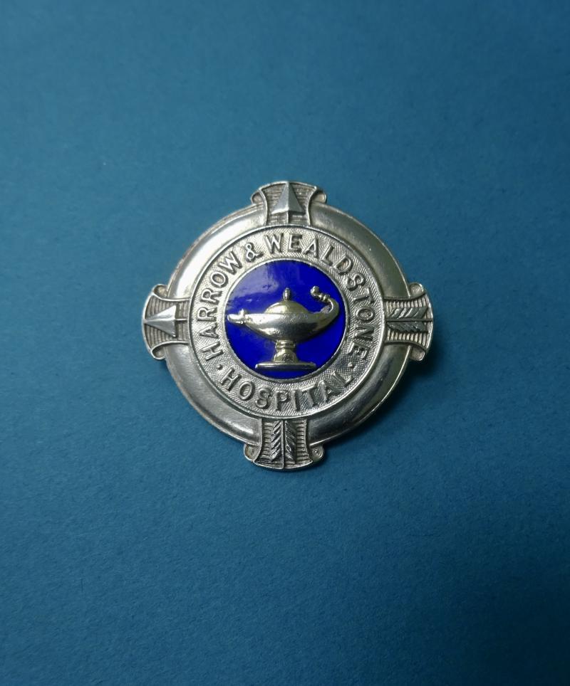 Harrow & Wealdstone Hospital,Silver Nurses Badge
