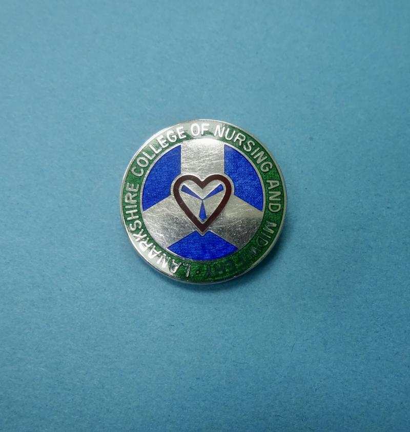Lanarkshire College of Nursing And Midwifery,Silver Enrolled Nurses Badge
