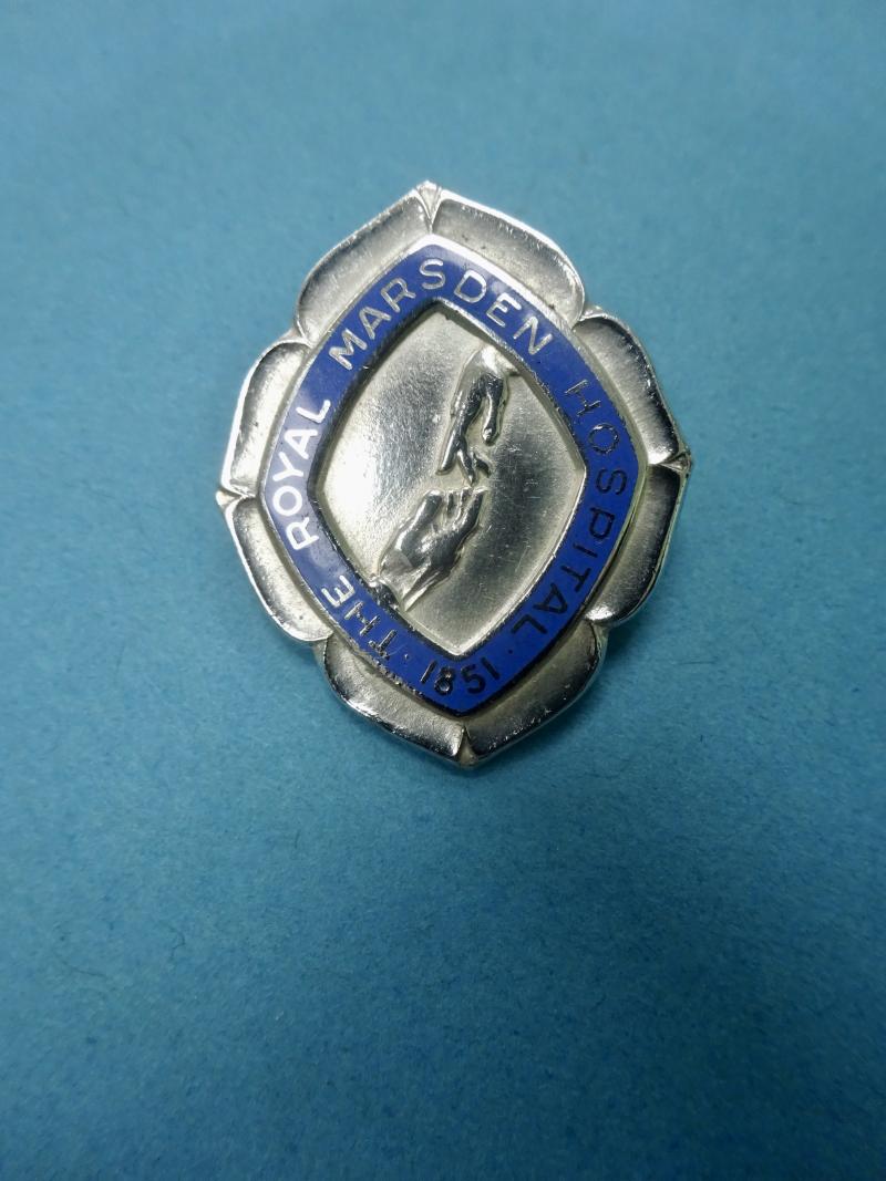 The Royal Marsden Hospital ,Silver Nurses Badge