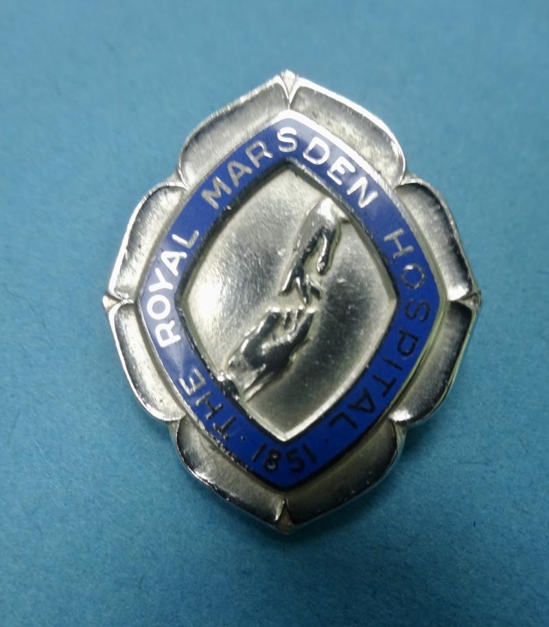 The Royal Marsden Hospital ,Silver Nurses Badge