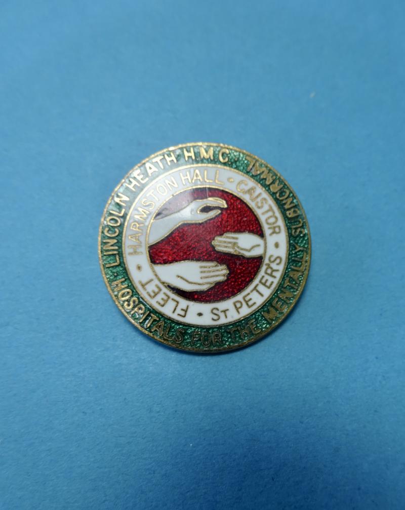 Lincoln Heath HMC Mentally Subnormal Hospitals, Nurses Badge