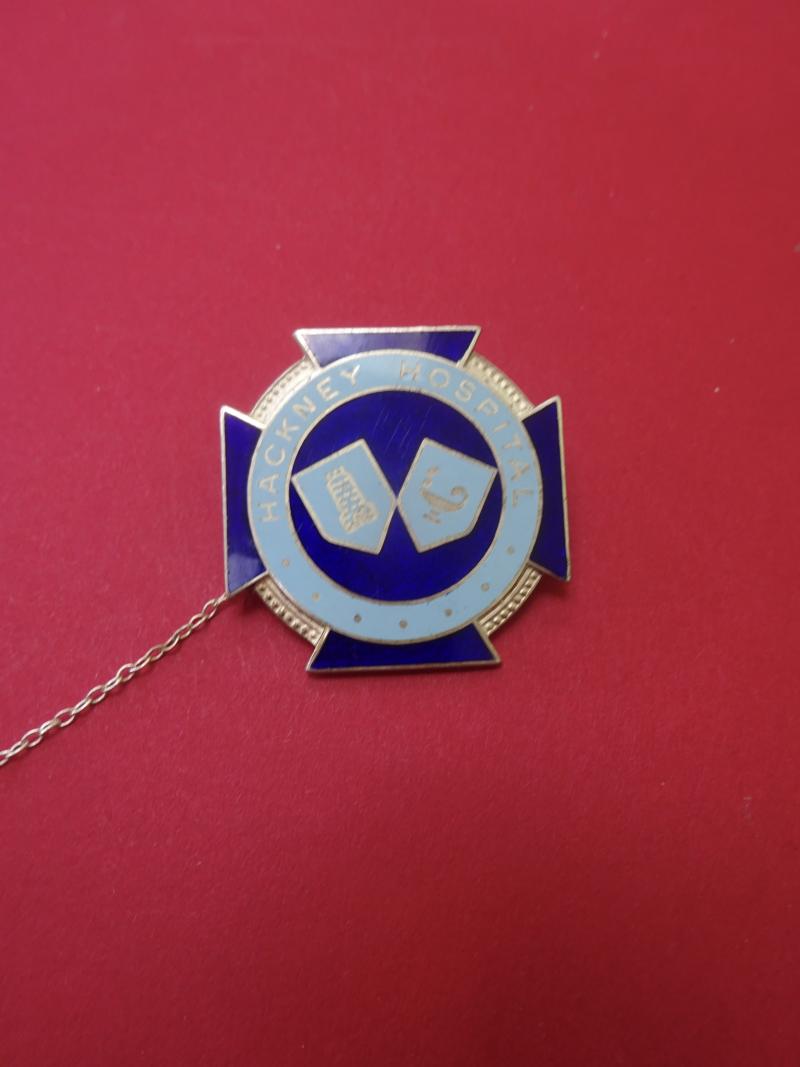 Hackney Hospital,Silver Nurses Badge