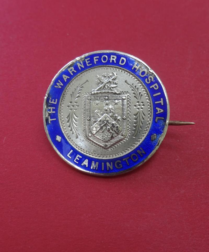 The Warneford Hospital Leamington,Silver Nurses Badge