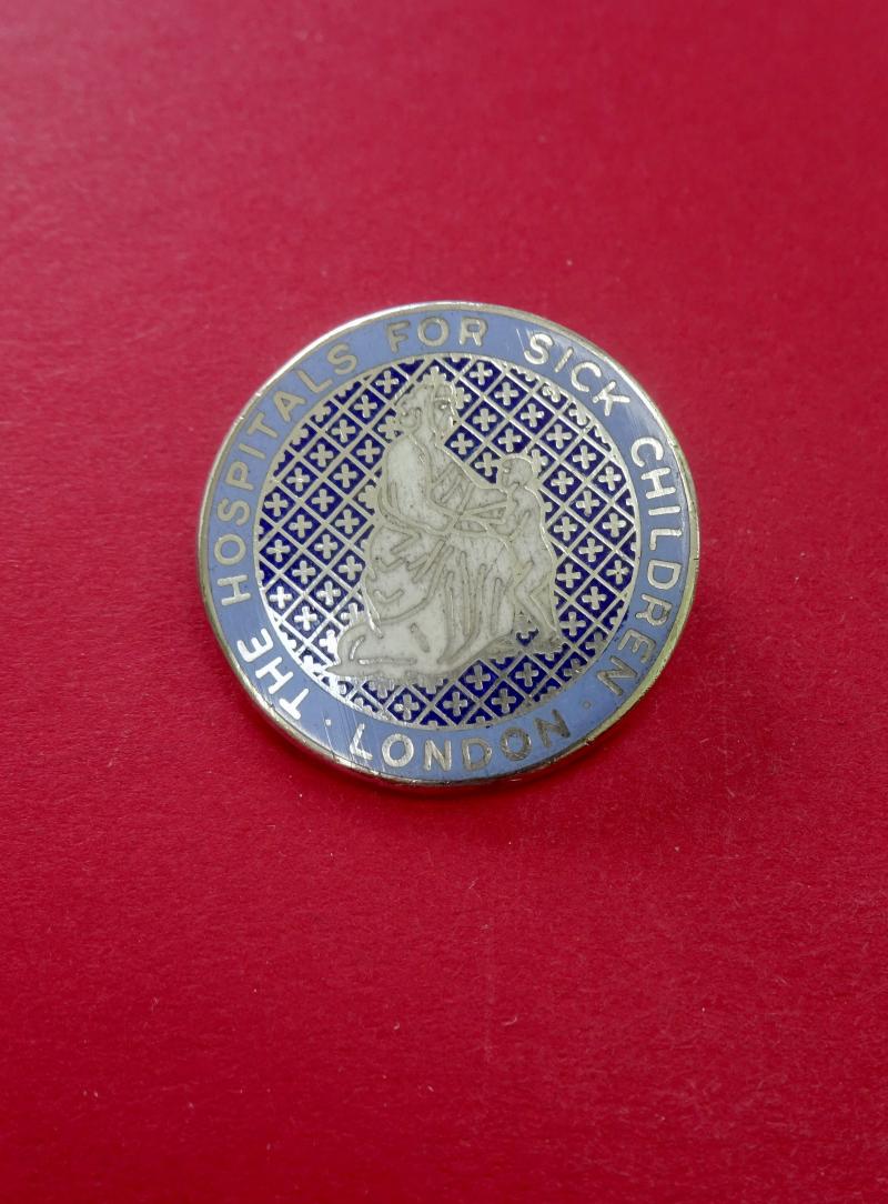 The Hospitals for Sick Children London,Silver Nurses Badge