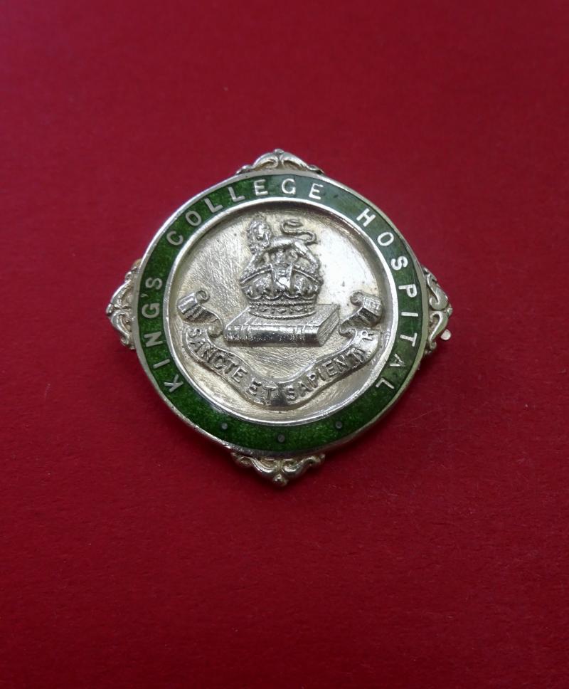 Kings College Hospital , silver nurses badge