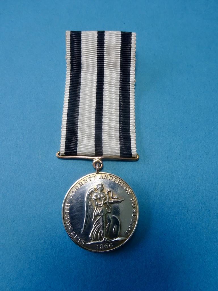 Elizabeth Garrett Anderson Hospital,9ct Gold Nurses Prize Medal