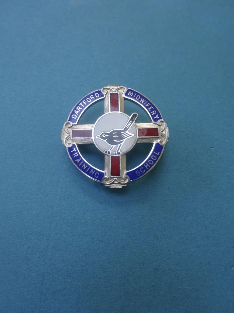 Dartford Midwifery School,Silver Midwives badge