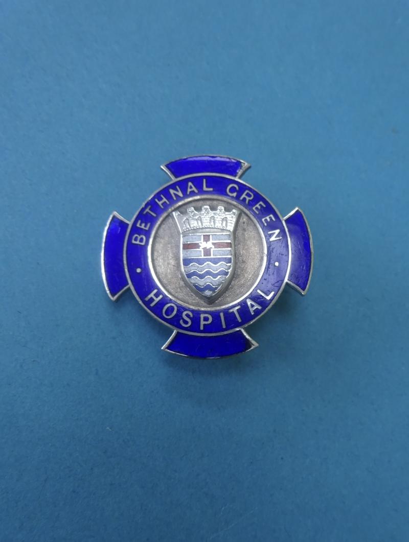 London County Council,Bethnal Green Hospital,Silver Nurses Badge