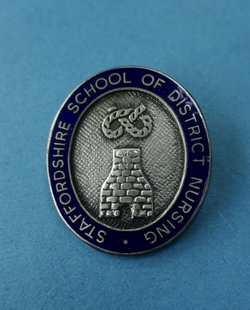 Staffordshire School of District Nursing,Nurses Badge