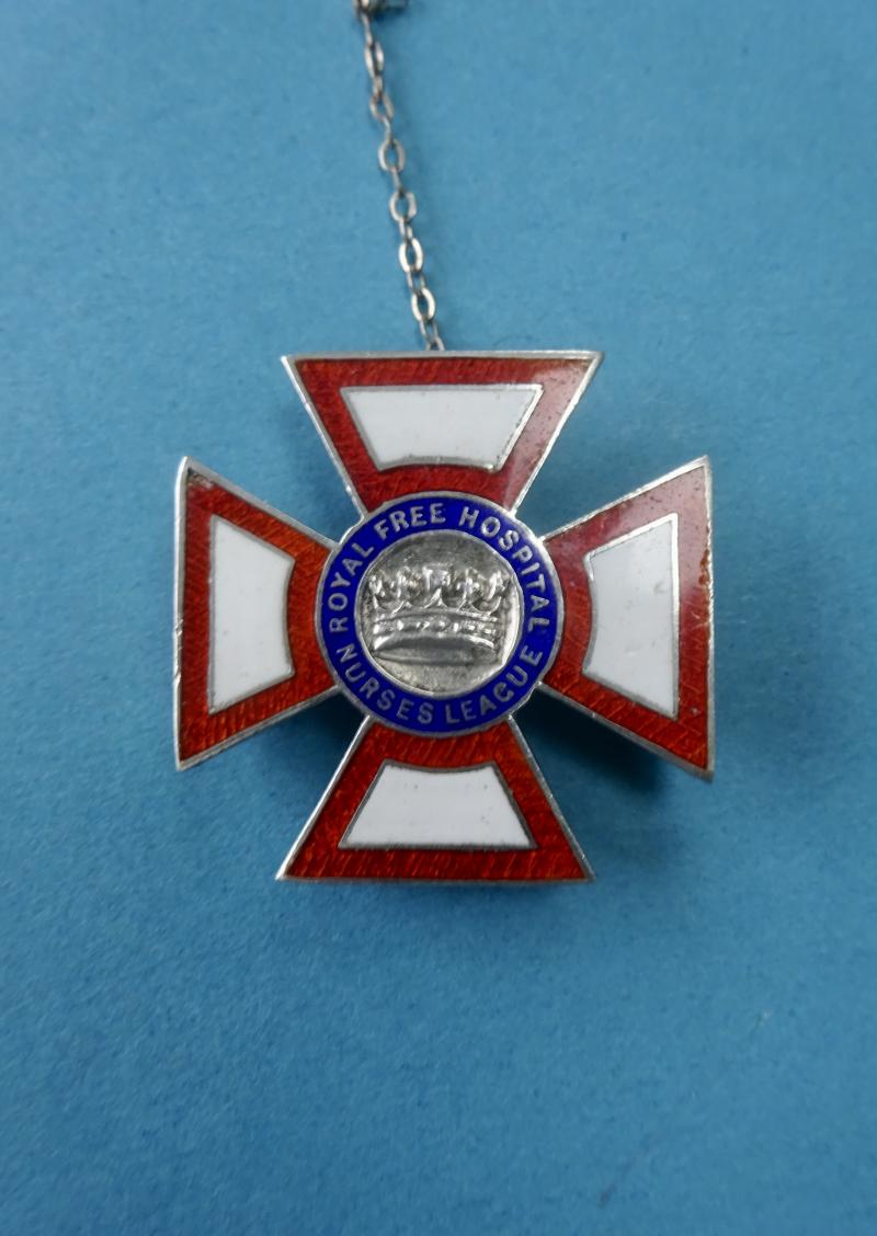 Royal Free Hospital Nurses League, Silver members badge