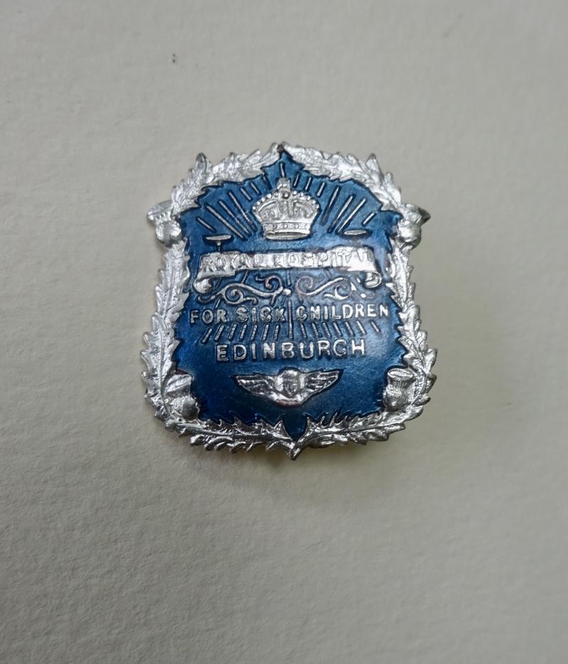 The Royal Hospital For Sick Children Edinburgh, Nurses Badge