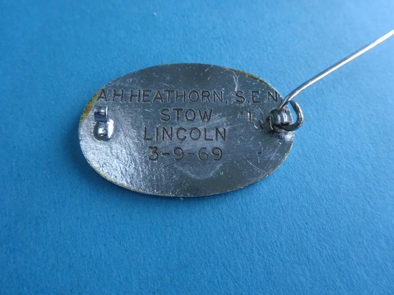 St John's Hospital London Road Lincoln, Mental Nurses Badge