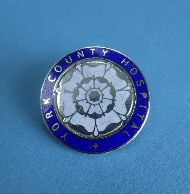 York County Hospital,Silver Nurses Badge.