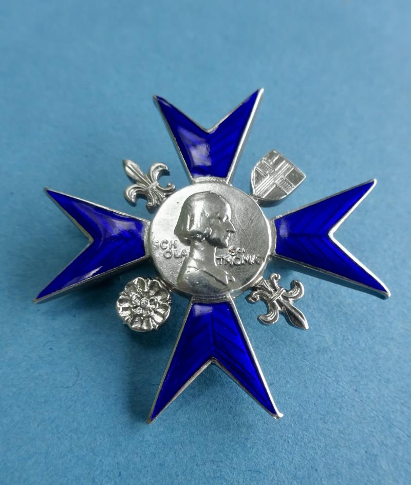 Nightingale School of Nursing St Thomas's Hospital,Silver Nurses Badge(Evelyn J Blencowe)