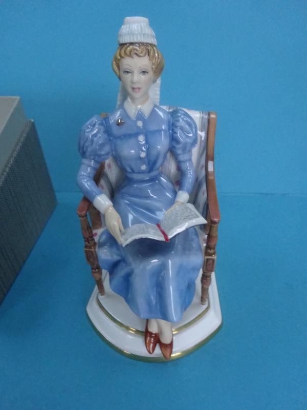 Royal Worcester Figurine,Nursing Sister the London Hospital