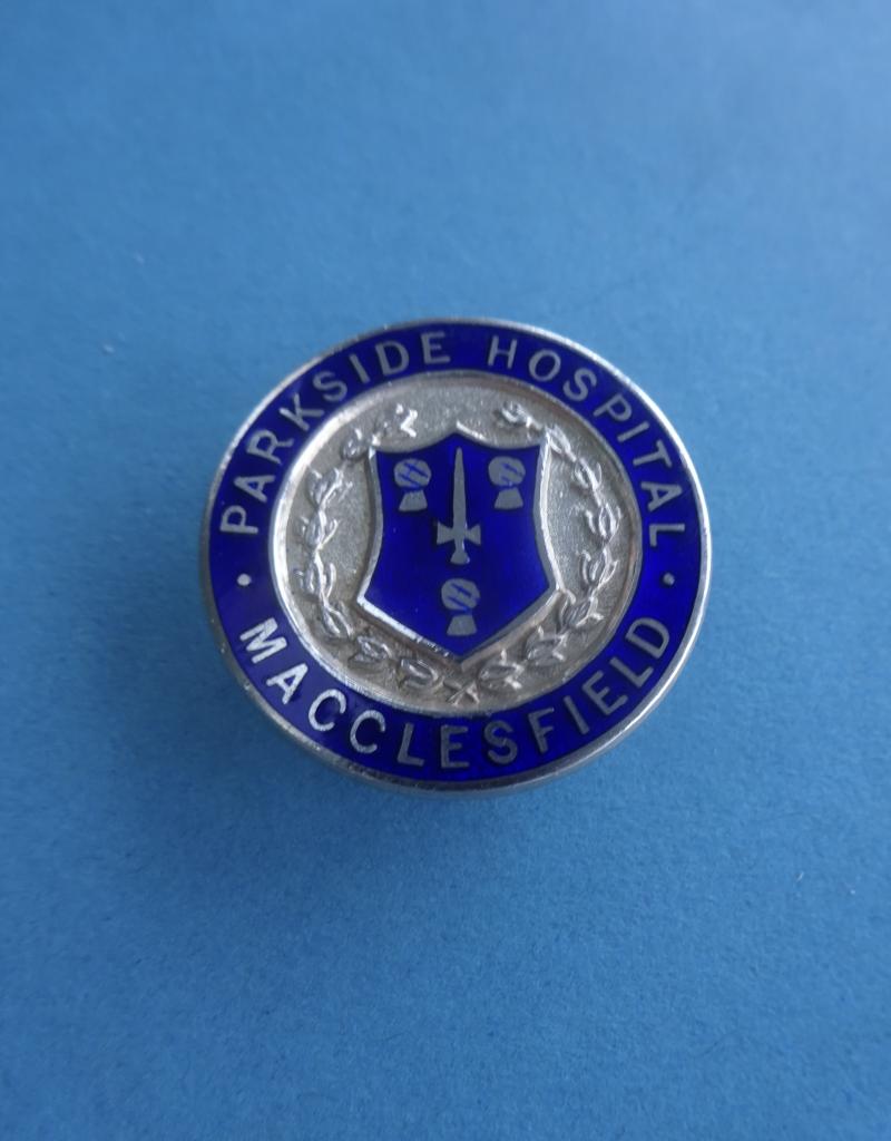 Parkside Hospital Macclesfield, Silver Male RMN Nurses Badge