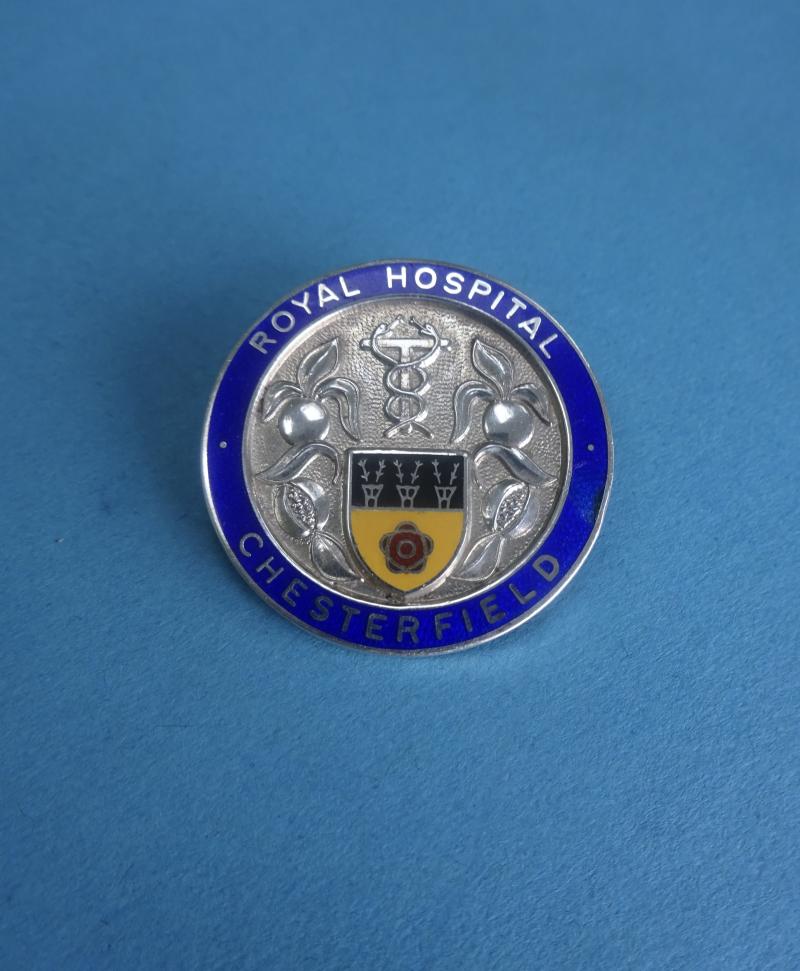 Royal Hospital Chesterfield ,Silver Nurses Badge