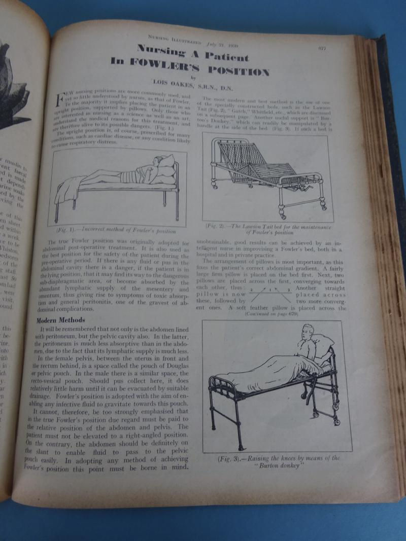 Nursing Illustrated , Bound Volume 2 March-September 1939
