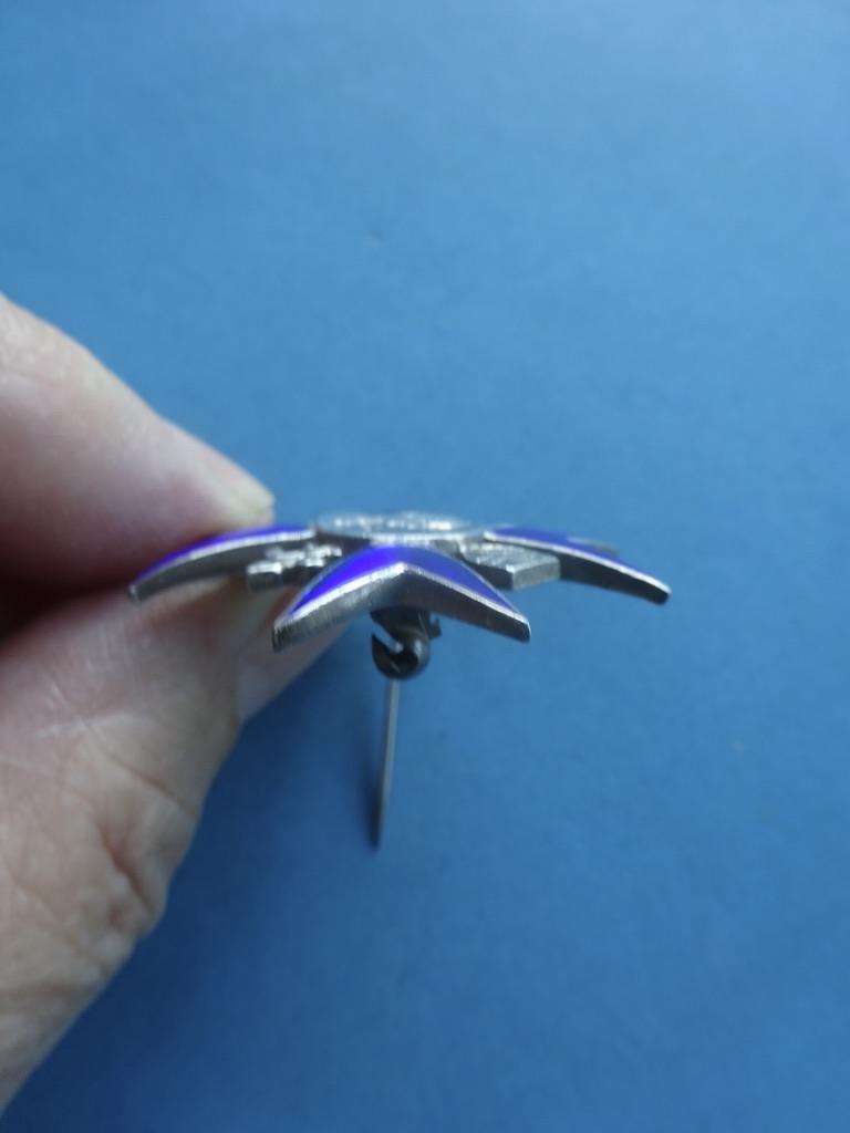 Nightingale School of Nursing St Thomas's Hospital,Silver Nurses Badge(Vivien I Mark)