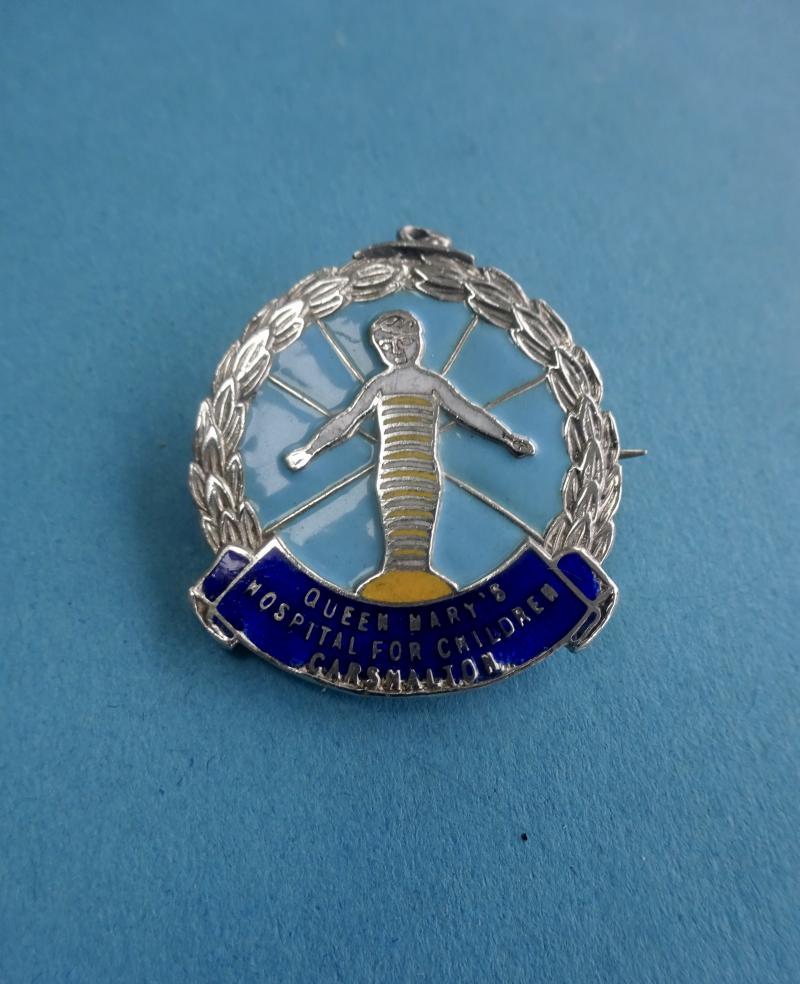 Queen Mary's Hospital For Children Carshalton,Silver Nurses Badge