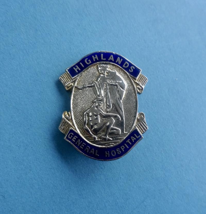 Highlands General Hospital Enfield, Nurses Badge