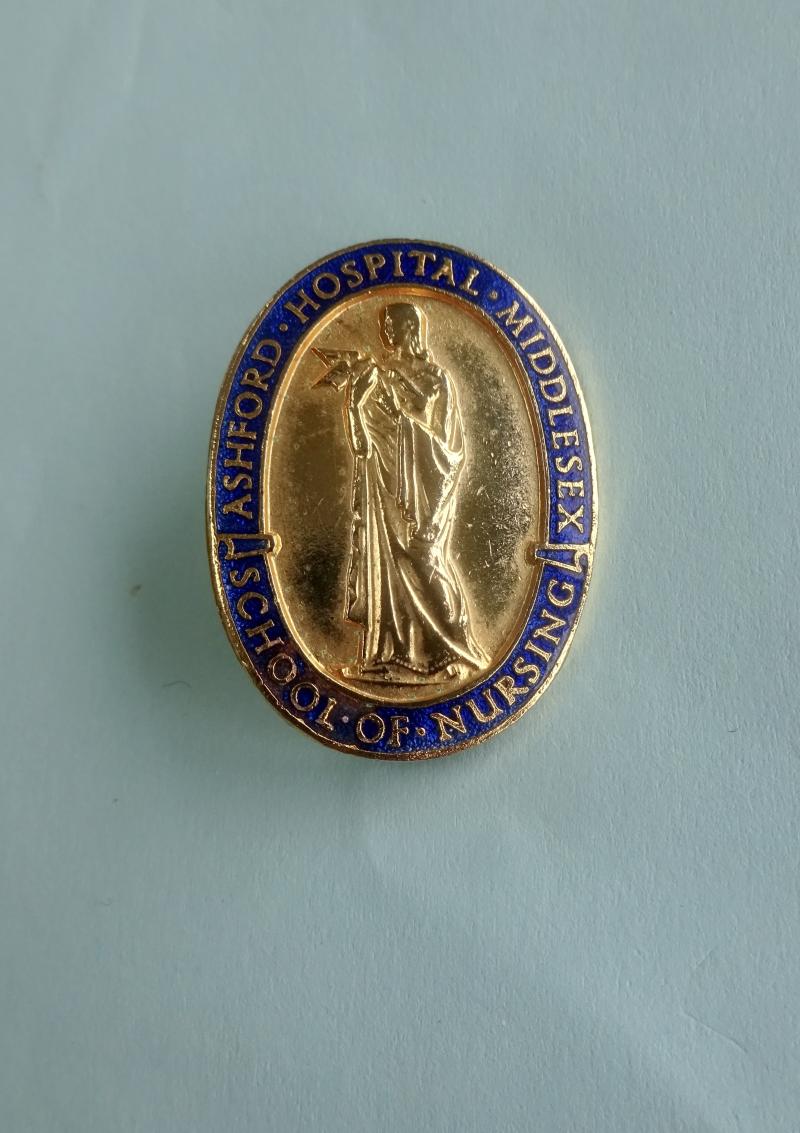 Ashford Hospital Middlesex,Nurses Badge SRN