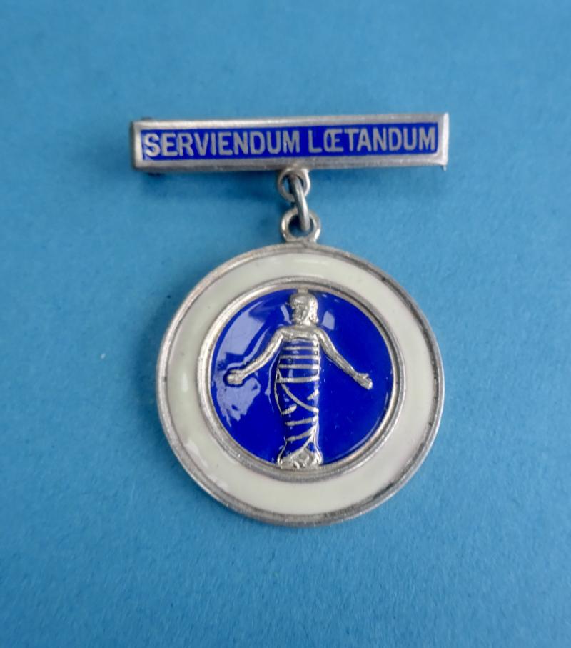 All Saints Nursery College Harrogate,Nursery Nurse nurse badge to a later Nightingale trained nurse