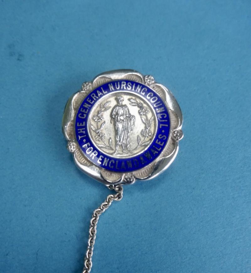 London County Council, St Luke's Hospital Chelsea, with GNC badge pair