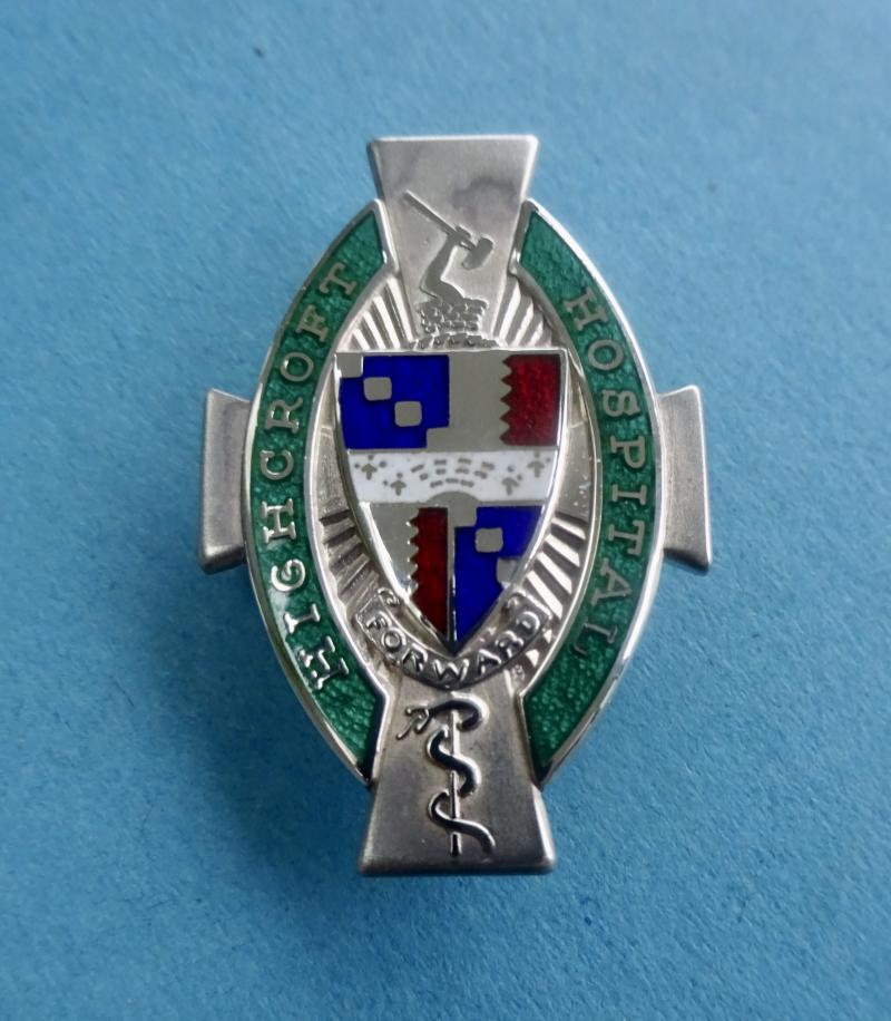 Highcroft Hospital Birmingham, Silver SEN(M) badge (1)