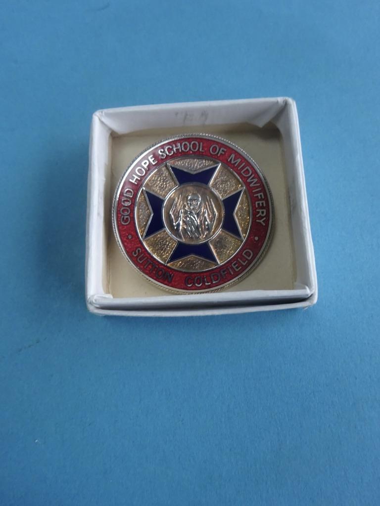 Good Hope School of Midwifery Sutton Coldfield, Midwives badge