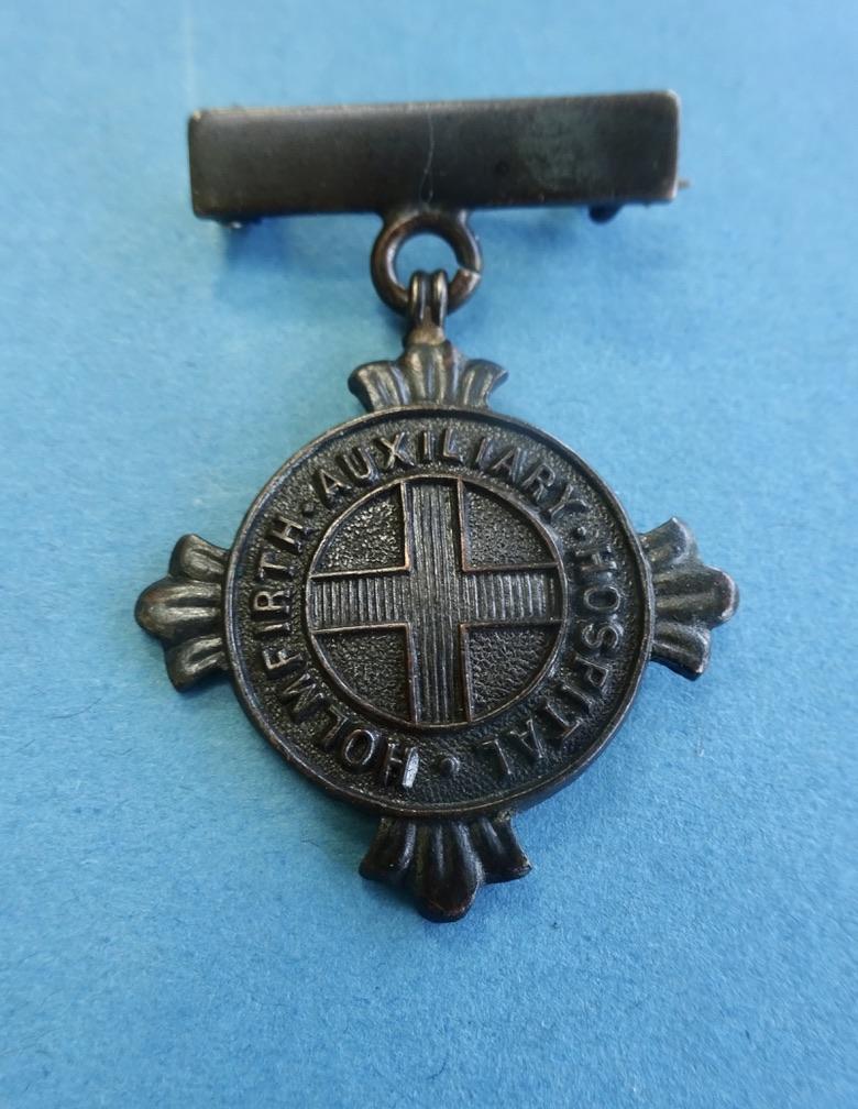 First World War Holmfirth Auxiliary Hospital, VAD Nurses Badge