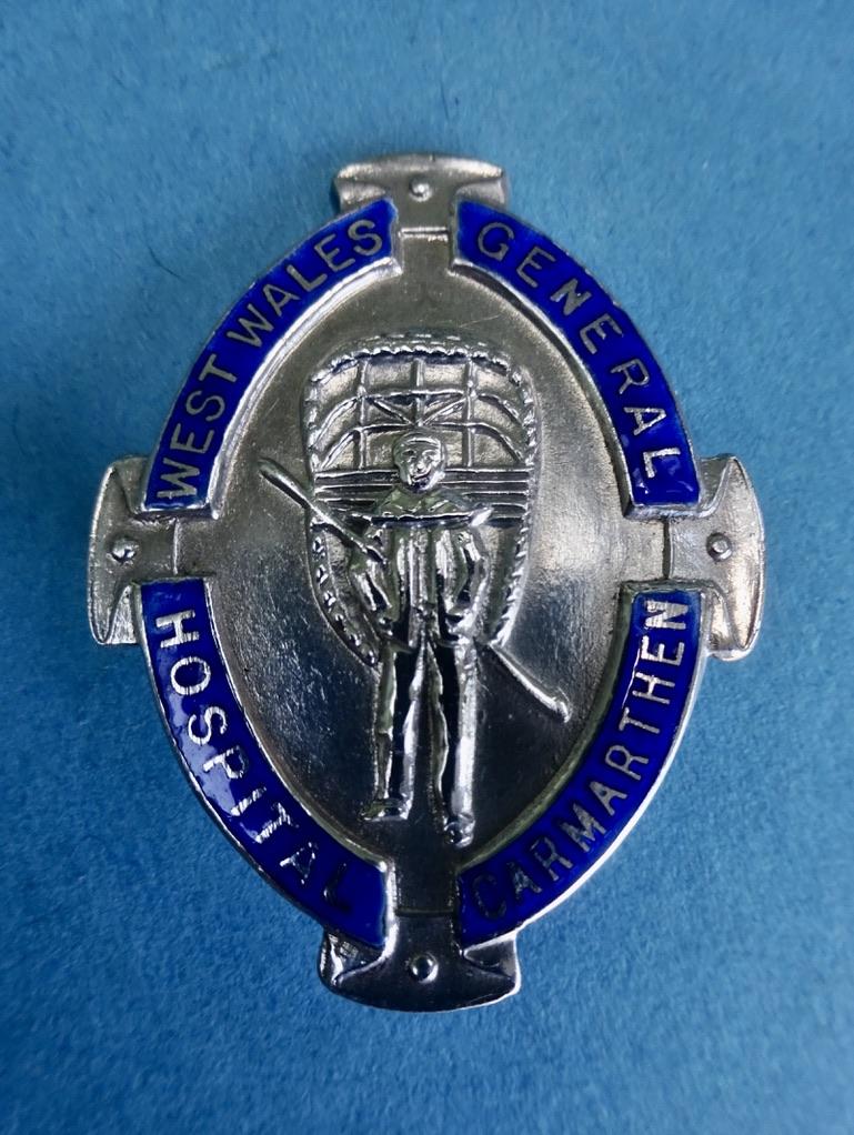 West Wales General Hospital Carmarthen,Silver SRN badge