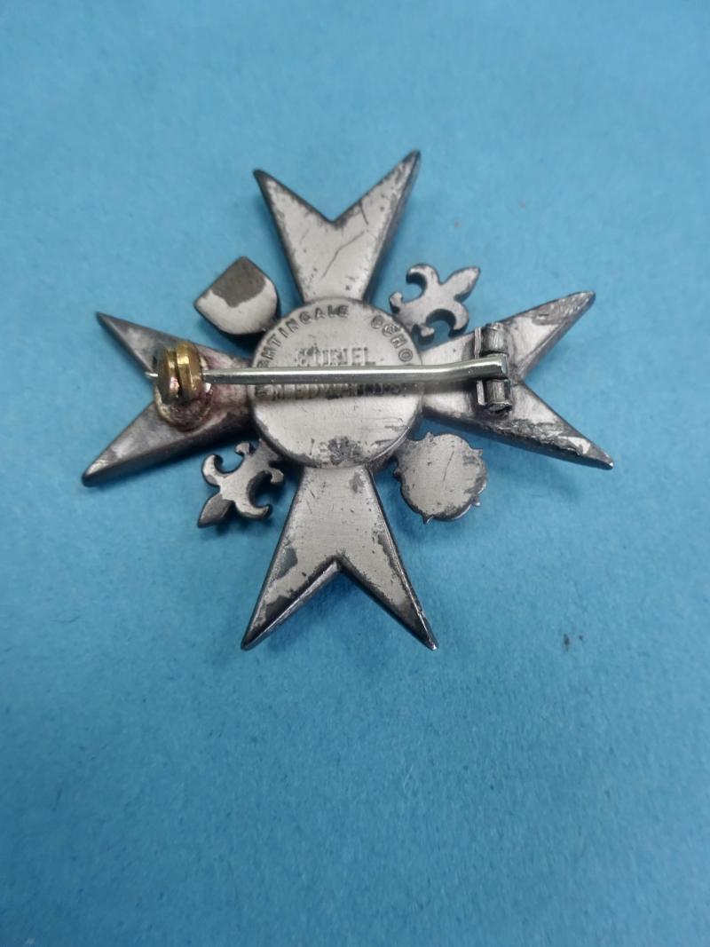 Nightingale School of Nursing St Thomas's Hospital,Cased Silver Nurses Badge(Muriel Edwards)