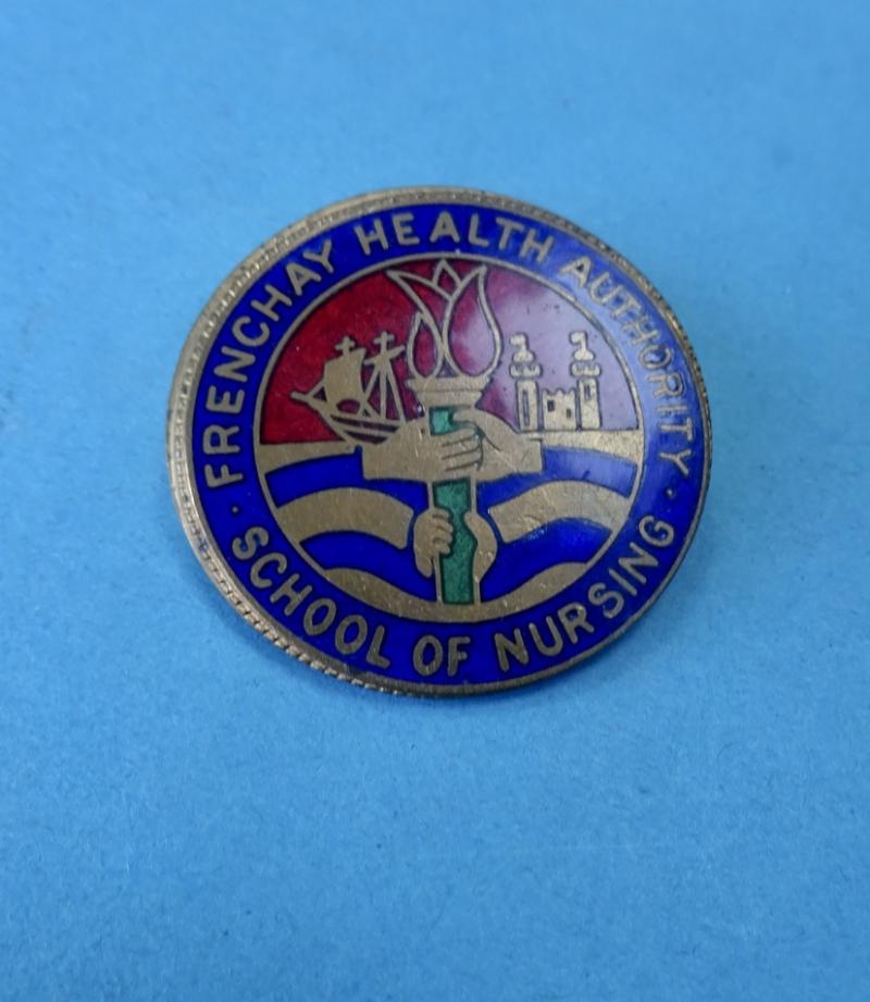 Frenchay Health Authority School of Nursing, Brass and enamel nurses Badge