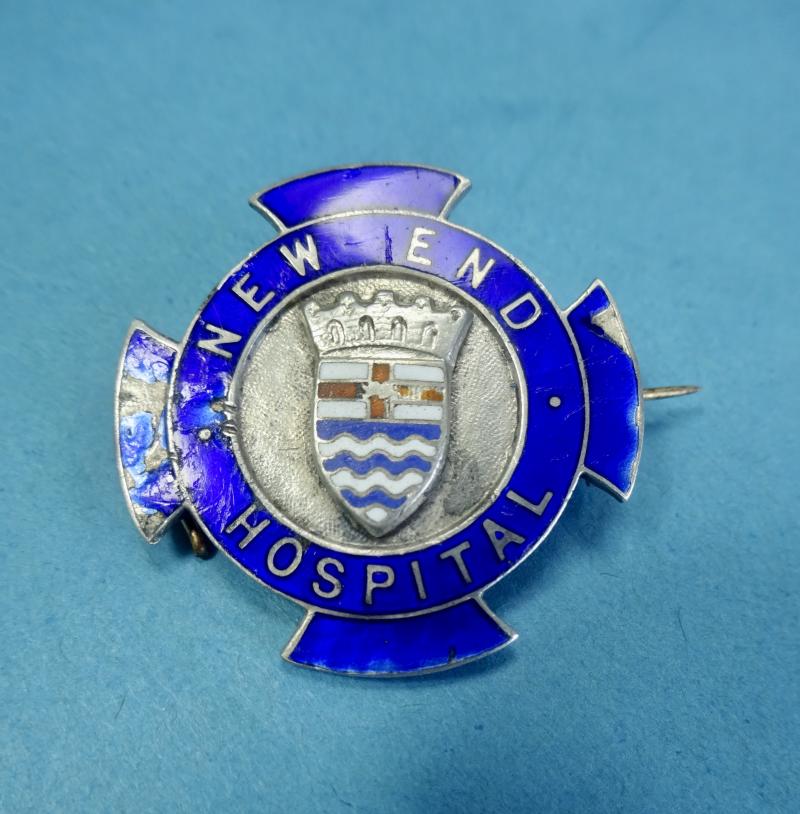 London County Council, New End Hospital, Silver Nurses Badge