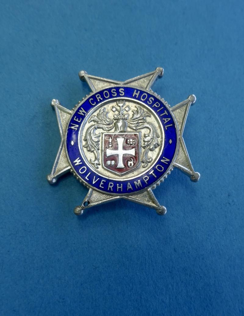 New Cross Hospital Wolverhampton/ GNC pair of badges