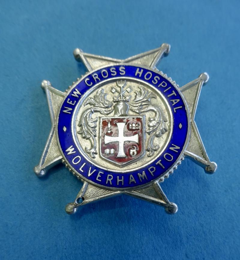 New Cross Hospital Wolverhampton/ GNC pair of badges