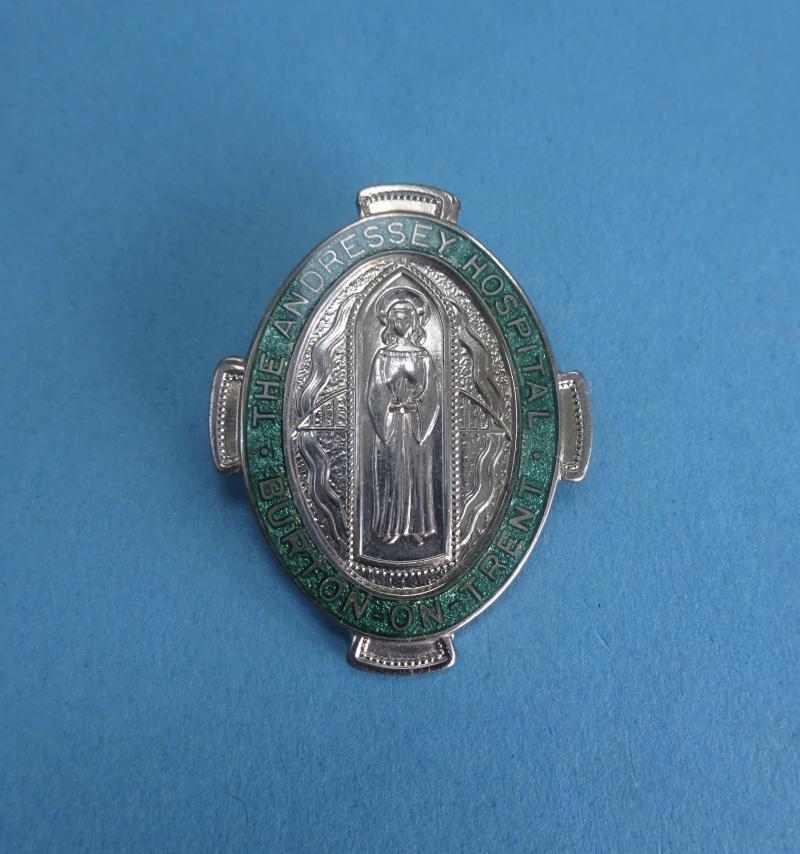 The Andressey Hospital, Burton on Trent Nurses Badge