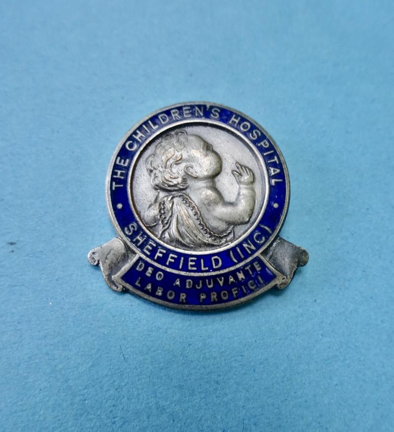 The Children's Hospital Sheffield, base metal RSCN badge