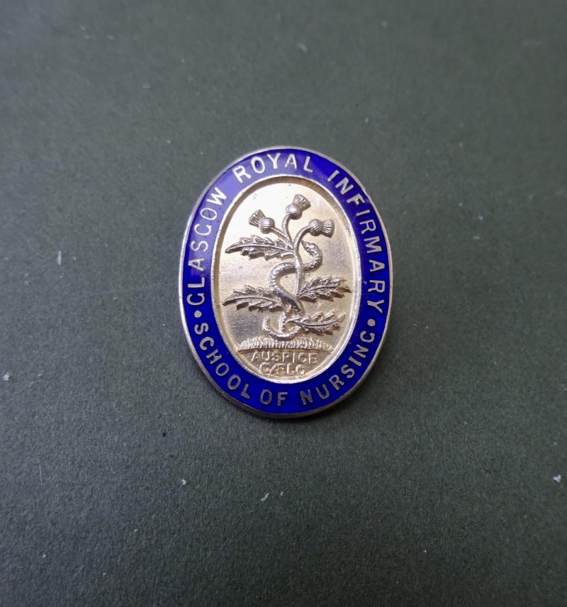 Glasgow Royal Infirmary School of Nursing, silver Nurses Badge