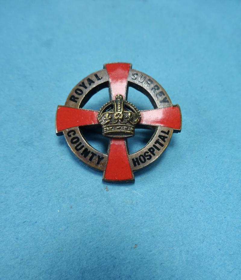 Royal Surrey County Hospital Guildford,Nurses Badge