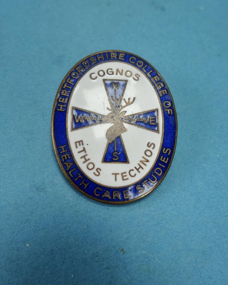 Hertfordshire College of Health Care Studies, Nurses Badge