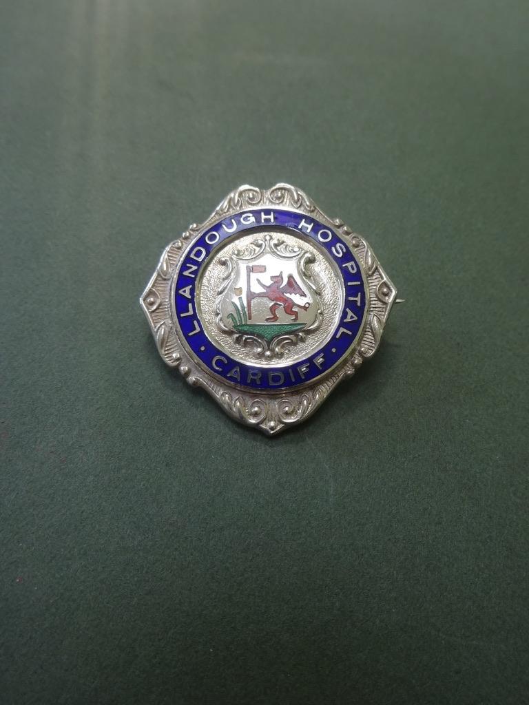 Llandough Hospital Cardiff,Silver Nurses Badge