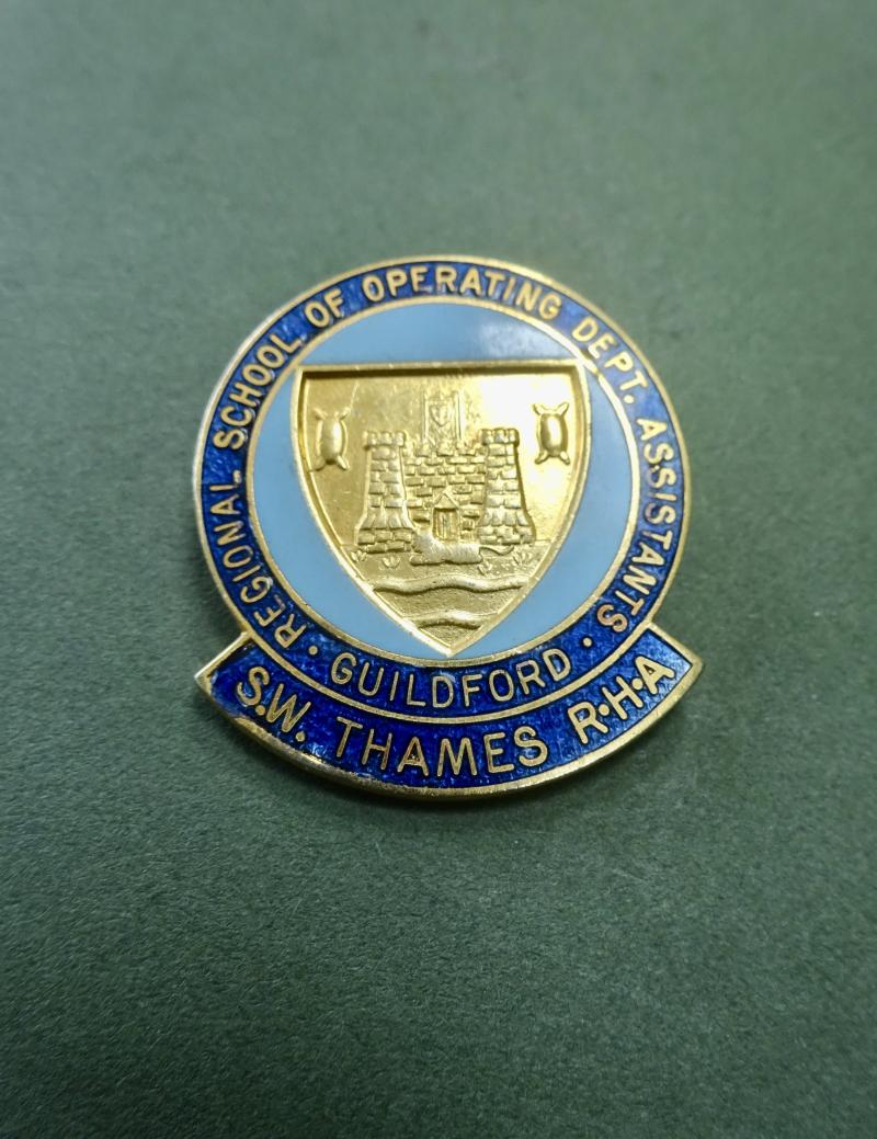 South West Thames Regional Health Authority,Regional School of Operating Dept.Assistants Guildford