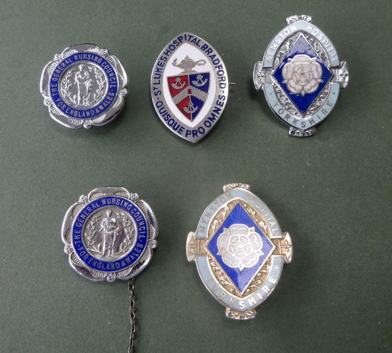 Menston Hospital Family Group of Badges