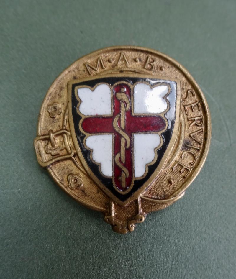 Metropolitan Asylum Board, staff members badge
