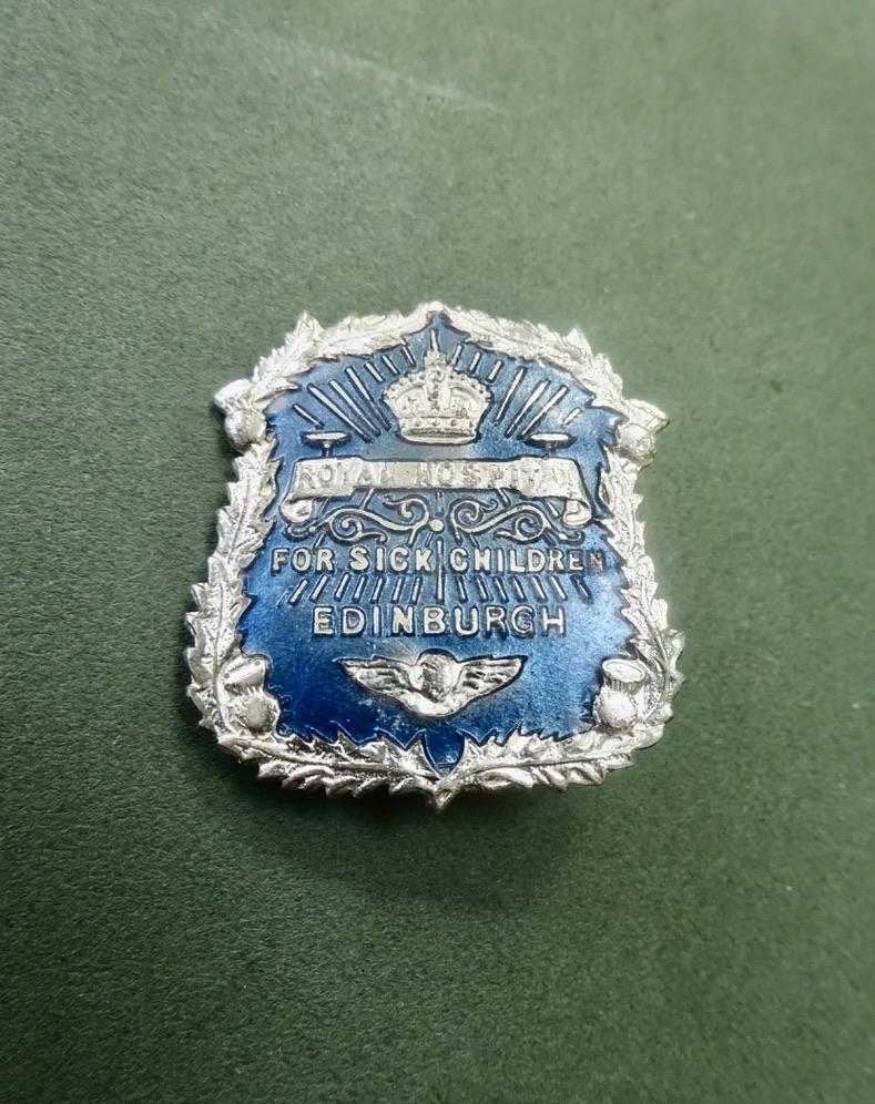 The Royal Hospital For Sick Children Edinburgh, Nurses Badge